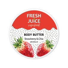 Крем-масло для тіла Fresh Juice Strawberry & Chia 225 мл