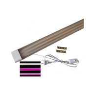 Фітосвітильник ДПО Led-Story Florian PRO+white 30W 220V 0,6 м чіп Bridgelux повний спектр