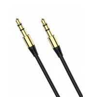 Аудио-кабель SkyDolphin SR07 3.5 мм - 3.5 мм 1 м Black (AUX-000052)