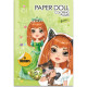 Розмальовка з наклейками Paper doll Emma 210х297 мм 8 аркушів 23269