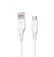 Кабель SkyDolphin S61VB USB - micro USB 2.4A 2 м White (USB-000451)