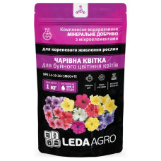 Добриво Leda Agro Чарівна квітка NPK 14-10-26+3Mg+ТЕ 1 кг