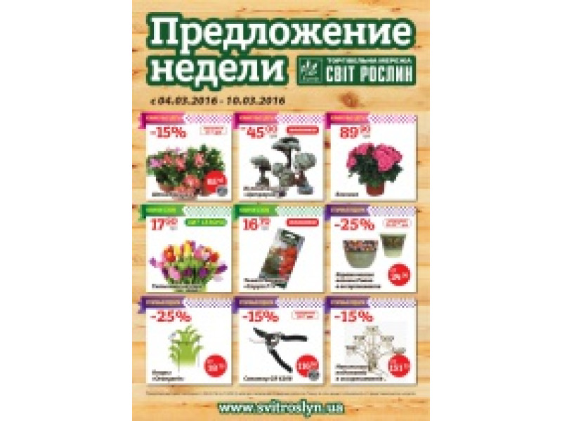 Пропозиція тижня 4-10 березня