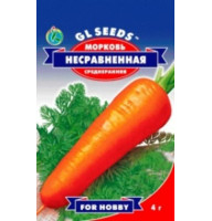 Насіння Морква Незрівнянна GL Seeds 4 г