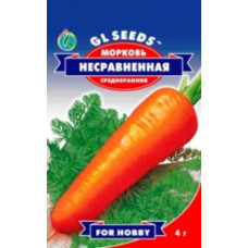 Насіння Морква Незрівнянна GL Seeds 4 г