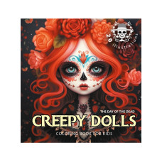Раскраска Сreepy dolls 160х160 мм 24 листа 23397