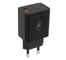 Сетевое зарядное устройство SkyDolphin SC31 QC3.0 1 USB, 3.5A Black (MZP-000184)