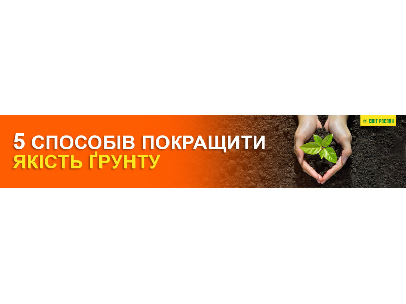П'ять способів покращити якість ґрунту
