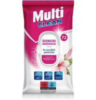Вологі серветки для прибирання з клапаном Luba Multi Clean Magnolia 72 шт