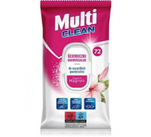 Влажные салфетки для уборки с клапаном Luba Multi Clean Magnolia 72 шт