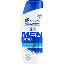 Шампунь проти лупи Head & Shoulders Men Ultra 2 в 1 Комплексний догляд 330 мл