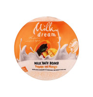 Бомбочка для ванни молочна Milky Dream Папая та Манго 100 г