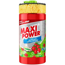 Засіб для миття посуду Maxi Power Суниця 1 л