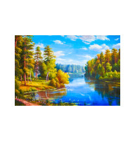 Алмазна мозаїка Тиха далечінь 20*30 см