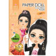 Розмальовка з наклейками Paper doll Julie 210х297 мм 8 аркушів 23272