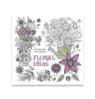 Раскраска-антистресс Floral idias 200х200 мм 12 листов 1747