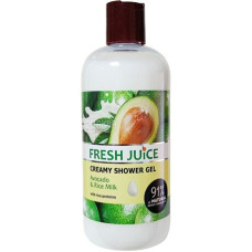 Крем-гель для душа Fresh Juice Avocado & Rice milk 500 мл