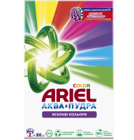 Стиральный порошок Ariel Аква-Пудра Color Яркие цвета 300 г