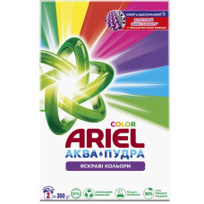 Стиральный порошок Ariel Аква-Пудра Color Яркие цвета 300 г