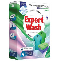 Порошок для стирки цветных вещей Expert Wash Весенняя свежесть 400 г