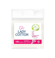 Ватні палички Lady Cotton (пакет) 100 шт