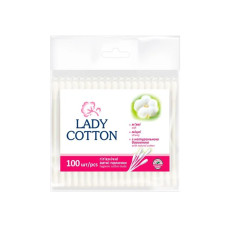 Ватні палички Lady Cotton (пакет) 100 шт