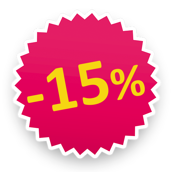 Знижка -15% на вазони