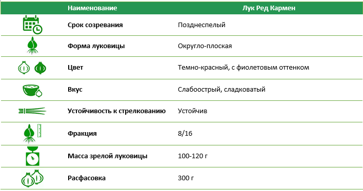 Лук-севок Ред Кармен 300 г