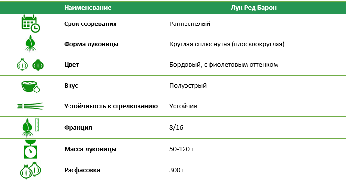 Лук-севок Ред Барон 300 г