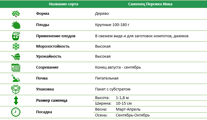 Персик Инка