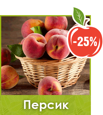 Саженцы персика скидка