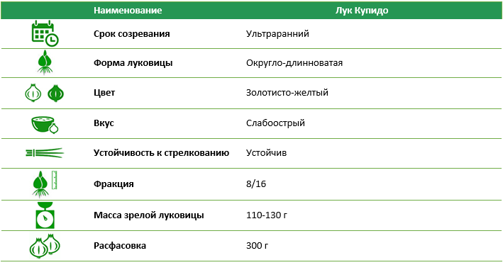 Лук-севок Купидо 300 г