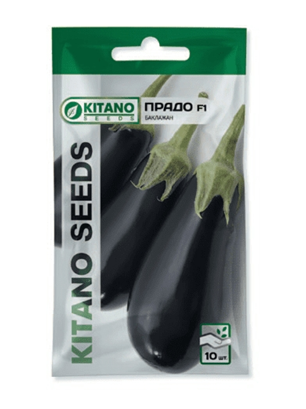 Семена Баклажан Прадо F1 10 сем Kitano Seeds