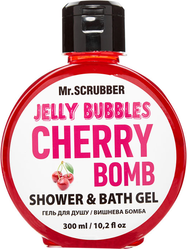    Mr.SCRUBBER Jelly Bubbles Cherry Bomb 300 