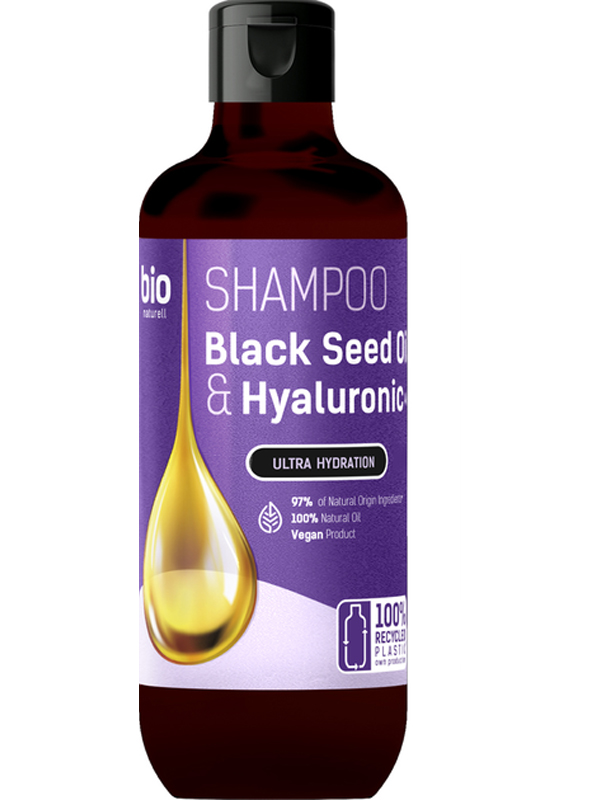  Bio Naturell Black Seed oil & Hyaluronic acid 355 