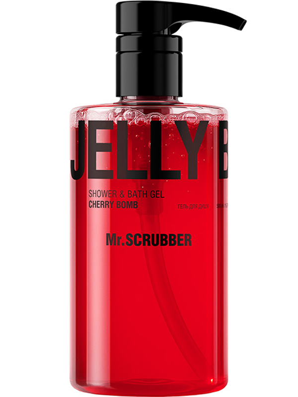    Mr.SCRUBBER Jelly Bubbles Cherry Bomb 500 