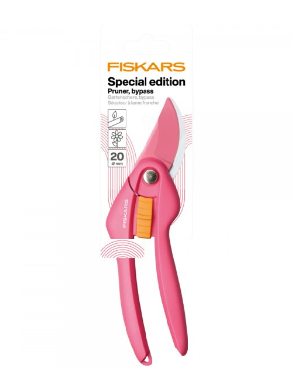 ������� ����������� Fiskars Inspiration Pruner Bypass Ruby P26 (1003657)
