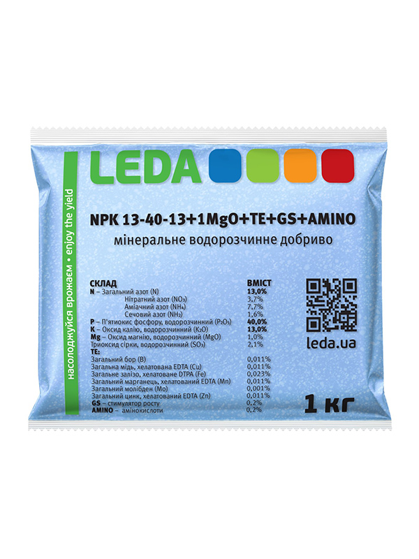 ��������� Leda NPK 13-40-13 +1MgO+TE+GS+AMINO 1 ��