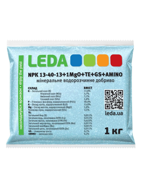  Leda NPK 13-40-13 +1MgO+TE+GS+AMINO 1 