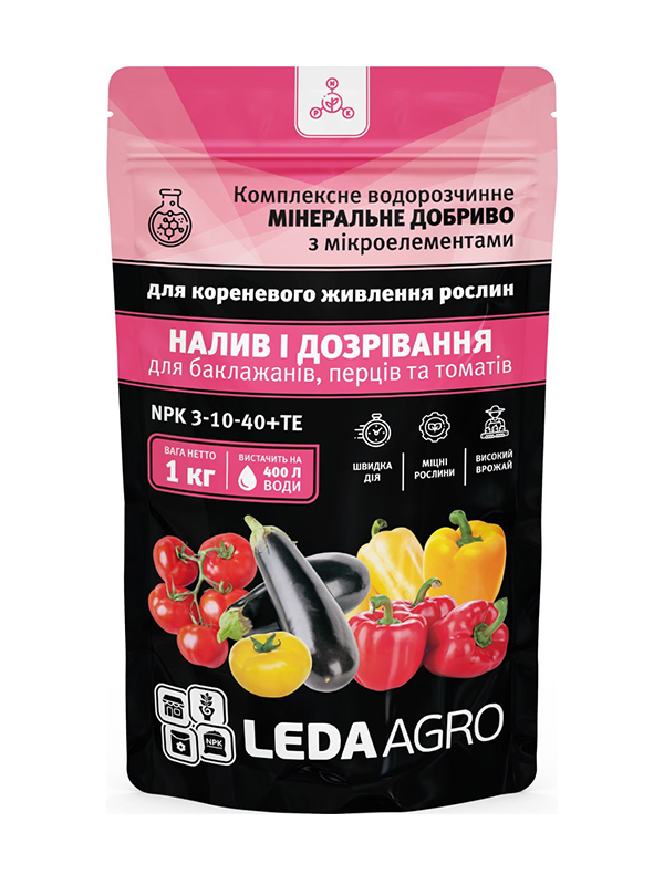 ������� Leda Agro ����� �� ��������� (��� ����������, ������ �� ������) NPK 3-10-40+�� 1 ��