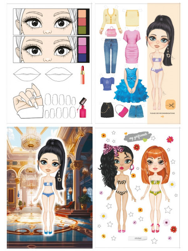    Paper doll Julie 210297  8  23272