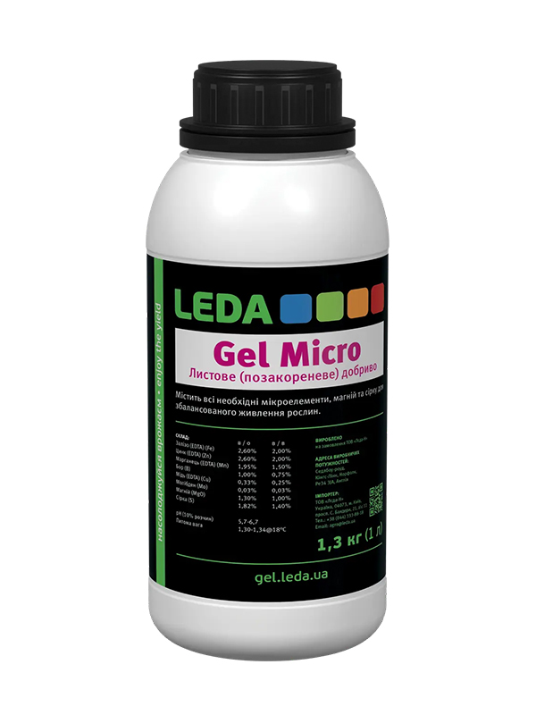 ����������� ��������� � ��������������� Leda Gel Micro 1,3 �� (1 �) � ������� � �����