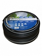 Шланг для полива диаметр 1/2 дюйма Tecnotubi Euro Guip Black (EGB 1/2 50), 50 м