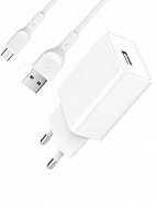    SkyDolphin SC36V 1 USB 2.4A   Micro USB White (MZP-000118)