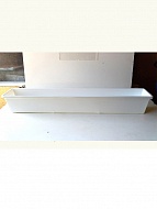 Вазон балконный 60 см белый
